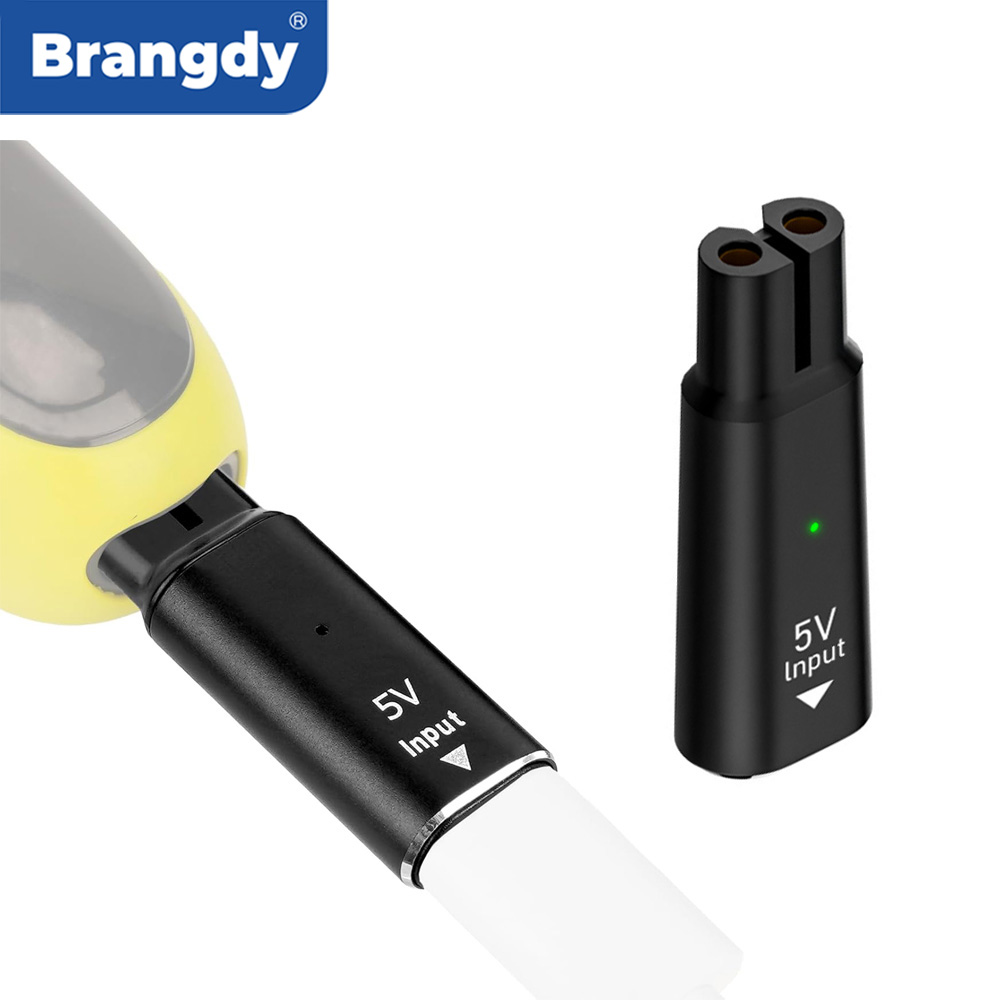 Men'S Grooming Trimmer - Brangdy 5V Type-C シェーバーアダプター充電器コンバータフィリップスワンブレード QP2724 QP2834