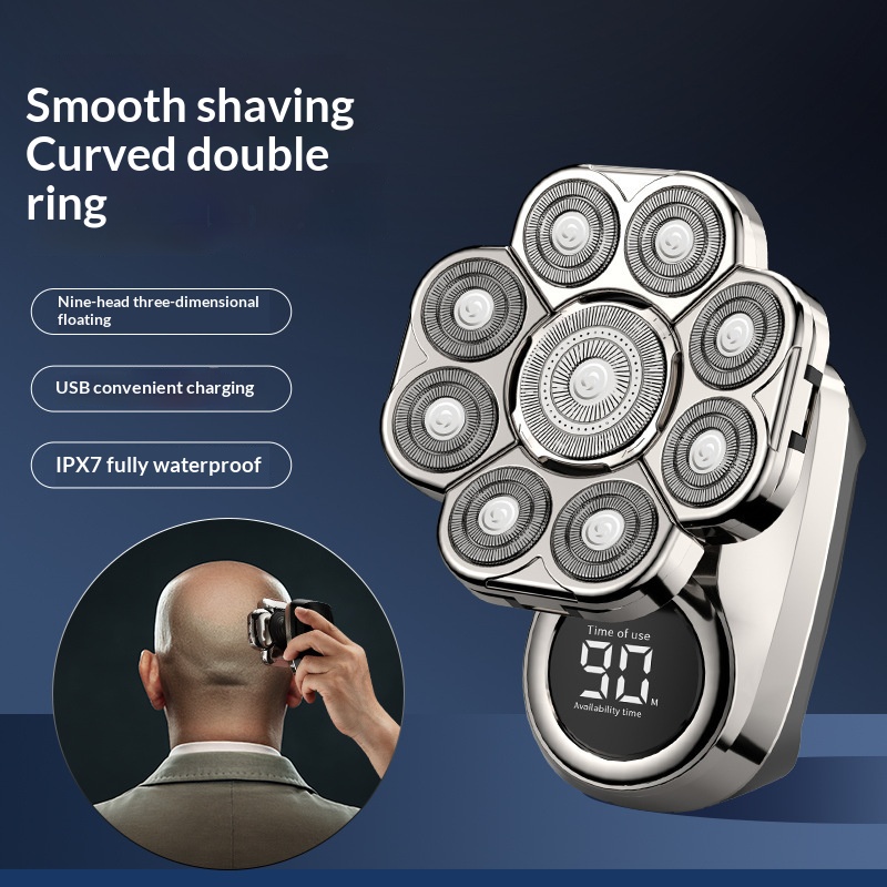充電式9枚刃フローティングヘッド電気カミソリ、6-in-1多 - Men'S Grooming Blade のレビューと価格
