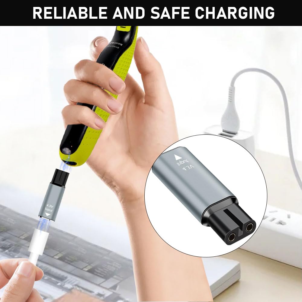4.3V Type-C シェーバーアダプター充電器コンバータ - Men'S Grooming Trimmer のレビューと価格