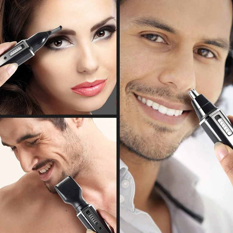 Kemei 充電式電気オールインワンヘアトリマー男性用グルー - Men'S Grooming Nose Hair Trimmer のレビューと価格