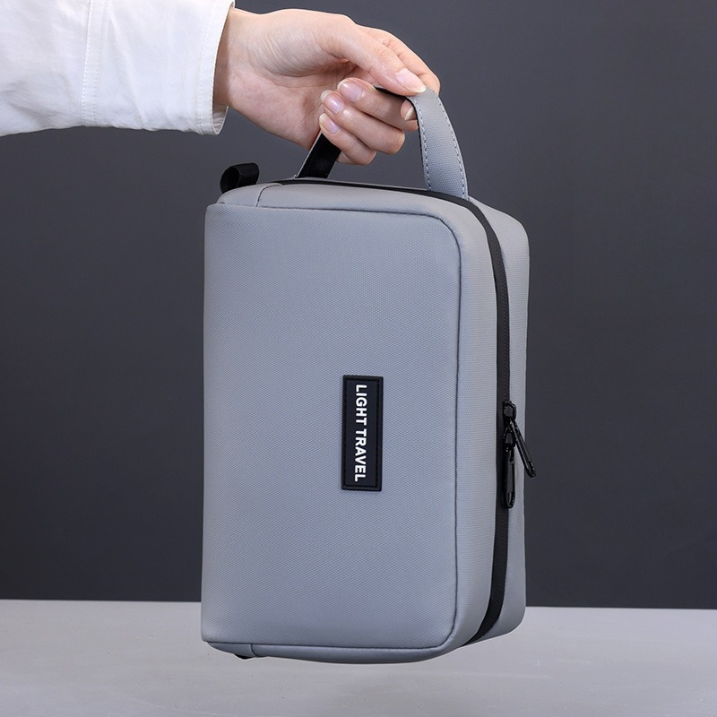 防水ハンドヘルドメイクアップバッグ、耐久性のある男性用トラベ - Mens Grooming Kit Case のレビューと価格