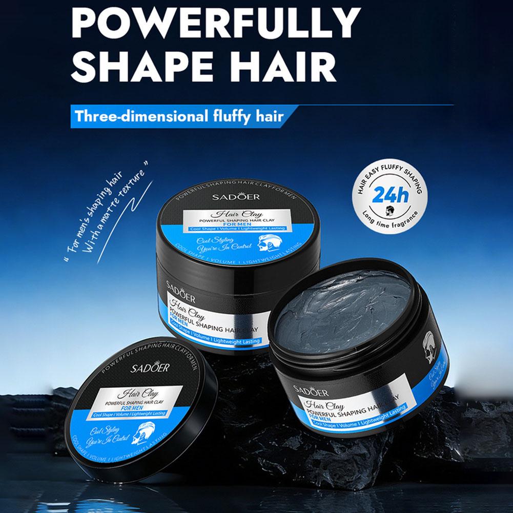マットヘアスタイリングクレイ強力ホールド非脂っこいヘアワック - Men'S Grooming & Health Made Simple のレビューと価格