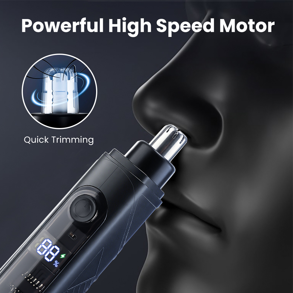 男性用鼻毛トリマー 無痛電動耳鼻トリマー USB-C充電式コ - Men'S Grooming Uk のレビューと価格