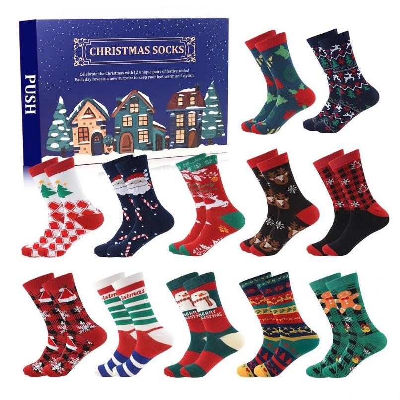 2026年ソックスアドベントカレンダー 大人用 男女兼用 楽 - Mens Grooming Advent Calendar のレビューと価格