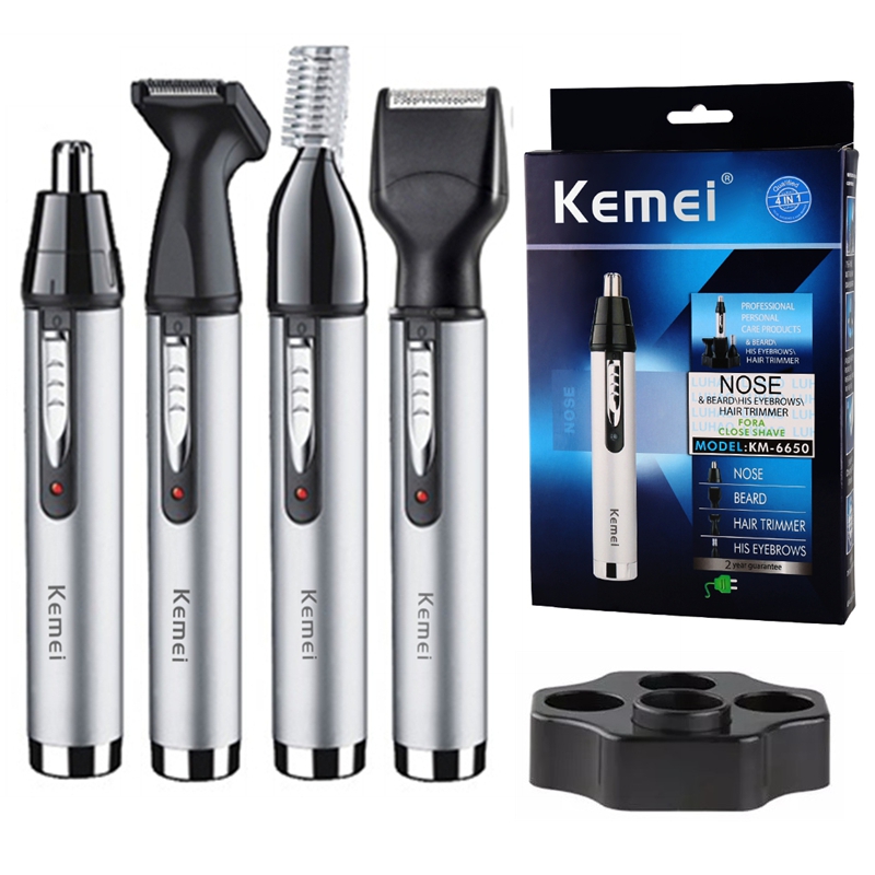 Kemei 充電式オールインワンヘアトリマー男性/女性用グル - Men'S Grooming Nose Hair Trimmer のレビューと価格