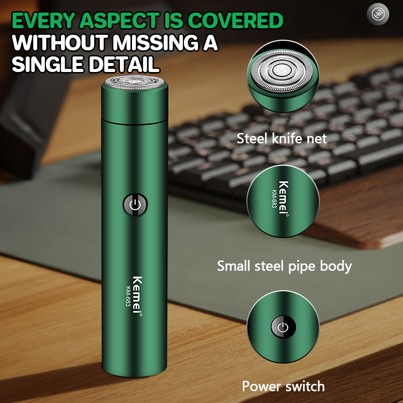 男性と女性のための充電式ノーズトリマー,グルーミングキット, - Men'S Grooming Nose Hair Trimmer のレビューと価格