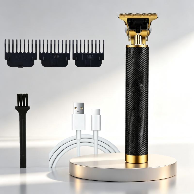 テクスチャードコードレスヘアトリマー USB充電式電動バリカ - Men'S Grooming Set のレビューと価格