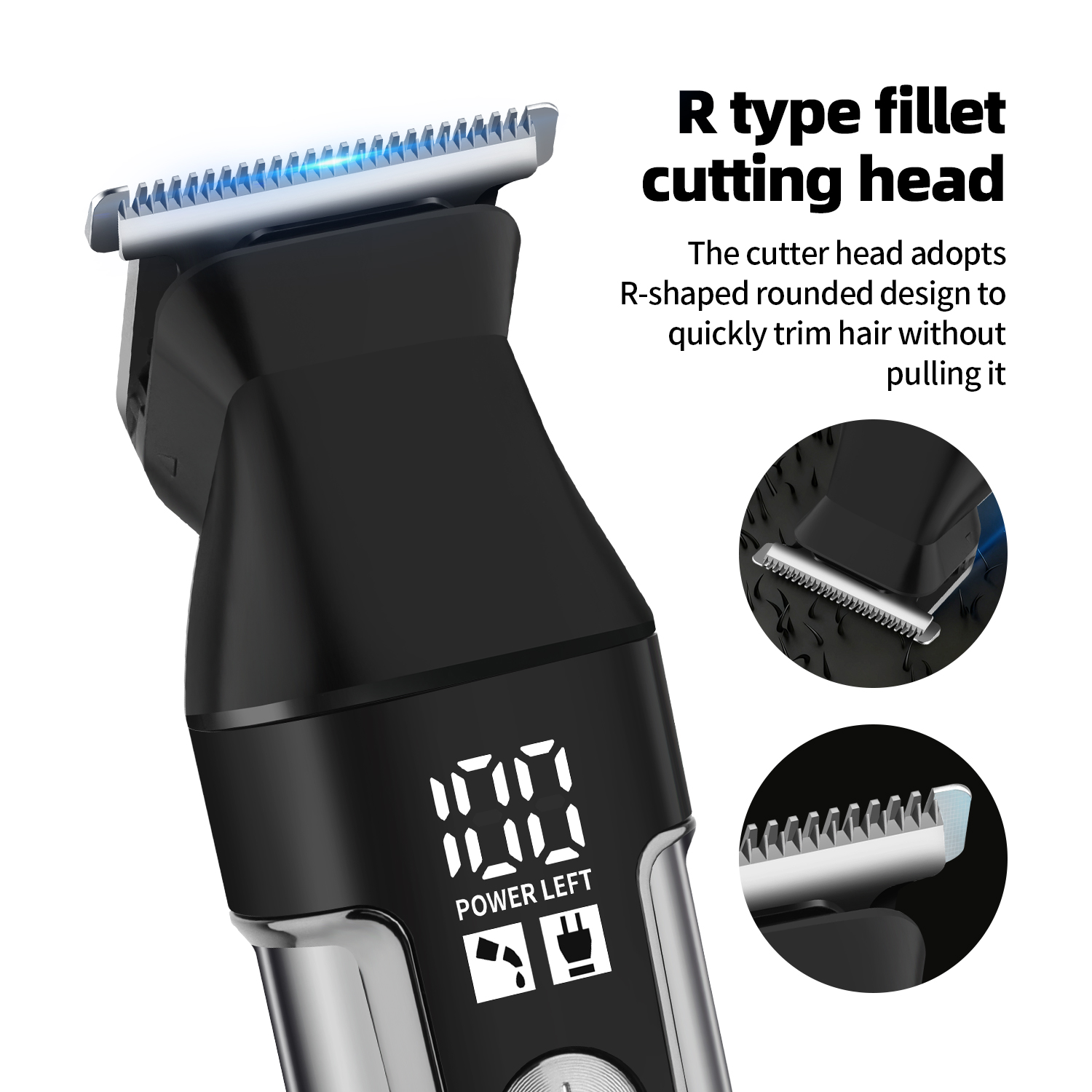 HIENAプロフェッショナル多機能バリカンセット、R型調整可 - Men'S Grooming Nose Hair Trimmer のレビューと価格
